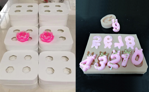 蠟燭模具用什么硅膠制作？