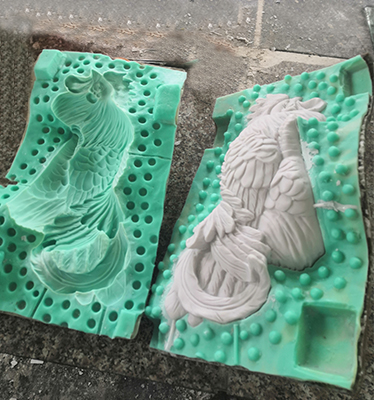   樹脂工藝品模具硅膠翻模過程中發(fā)粘原因你知道嗎 ？